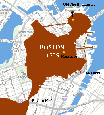 overlay Boston